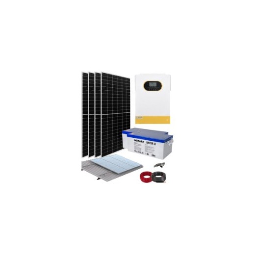 Kit Solar para Casa de Campo 3500W 24V 6600Whdia