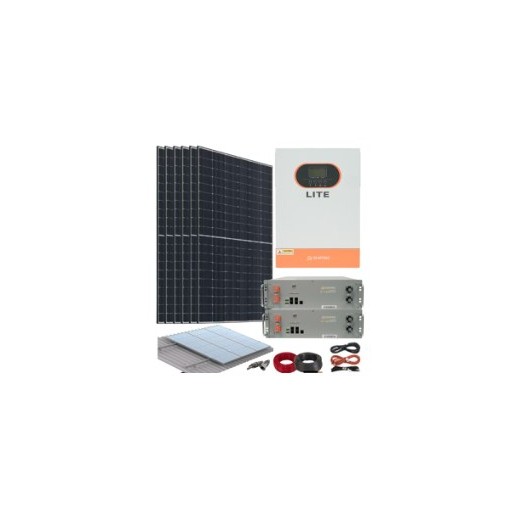 Kit Solar Aislada Litio 6200W 48V 9200kWhaño