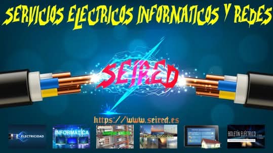 SEIRED, servicios eléctricos, informática y redes